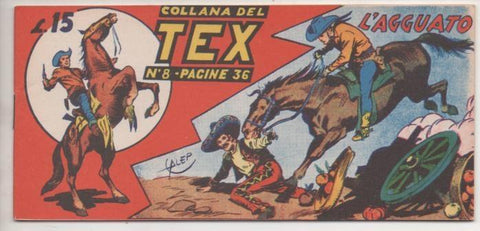 Comic E00229: Callana del Tex L15 nº 8. L'Agguato