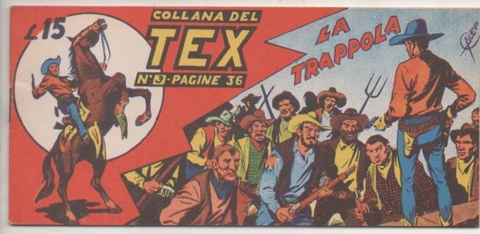 Comic E00224: Callana del Tex L15 nº 3. La Trappola