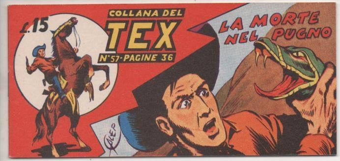 Comic E00218: Collana del Tex L15 nº 57. La Morte nel Pugno