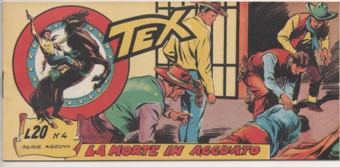 Comic E00144: Collana del Tex L20 nº 4 Serie Arizona. La Morte in Agguato