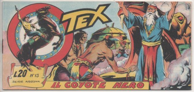 Comic E00153: Collana del Tex L20 nº 13 Serie Ariona. Il Coyote Nero