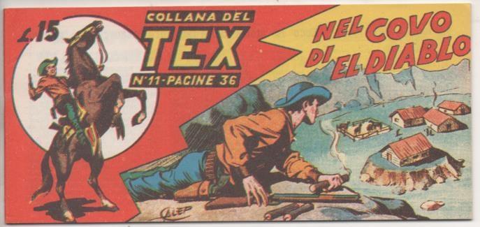 Comic E00172: Collana del Tex L15 nº 11. Nel Covo di El Diablo