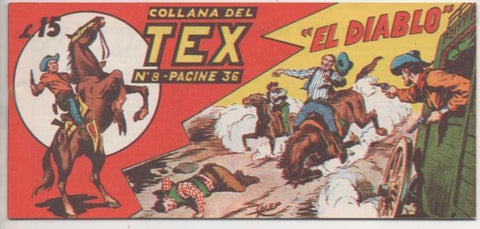 Comic E00169: Collana del Tex L15 nº 8. "El Diablo"