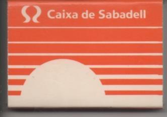 Caja de Cerillas Caixa de Sabadell