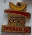 Pin Texaco Barcelona 92