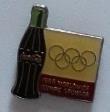 Pin Coca Cola worldwide Olympic Sponsor 1988