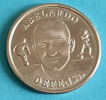 Moneda de la Selección: defensa Abelardo