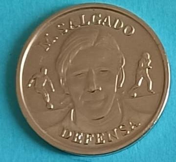 Monedas de la Selección: defensa M. Salgado