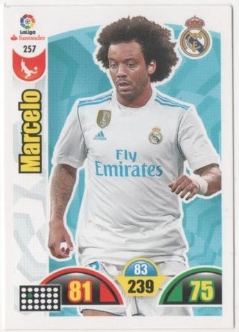 Cromo E00765: Album 2-Trading Car Game 2017-18, Marcelo: Real Madrid. Defensa