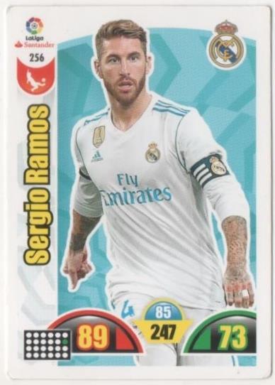 Cromo E00764: Album 2-Trading Car Game 2017-18, Sergio Ramos: Real Madrid. Defensa