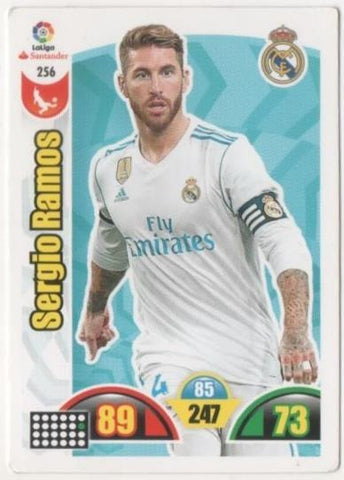 Cromo E00764: Album 2-Trading Car Game 2017-18, Sergio Ramos: Real Madrid. Defensa