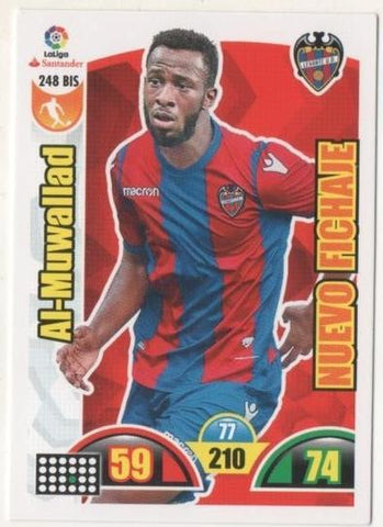Cromo E00762: Album 2-Trading Car Game 32017-18, Al- Muwallad: Levante U.D. Medio