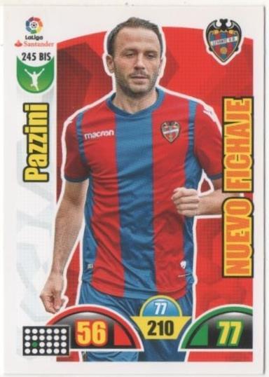 Cromo E00761: Album 2-Trading Car Game 2017-18, Pazini: Levante U.D. Delantero