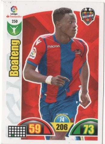 Cromo E00759: Album 2-Trading Car Game 2017-18, Boateng: Levante U.D. Delantero