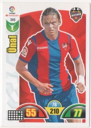 Cromo E00755: Album 2-Trading Car Game 2017-18, Ünal: Levante U.D. Delantero