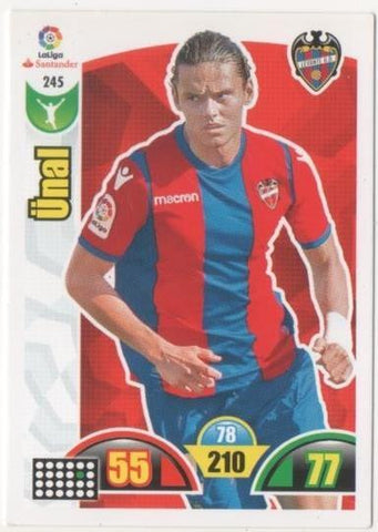 Cromo E00755: Album 2-Trading Car Game 2017-18, Ünal: Levante U.D. Delantero