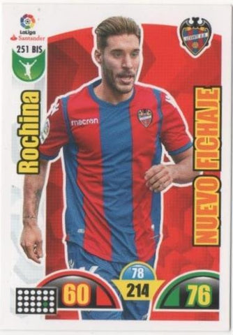 Cromo E00760: Album 2-Trading Car Game 2017-18, Rochina: Levante U.D. Delantero