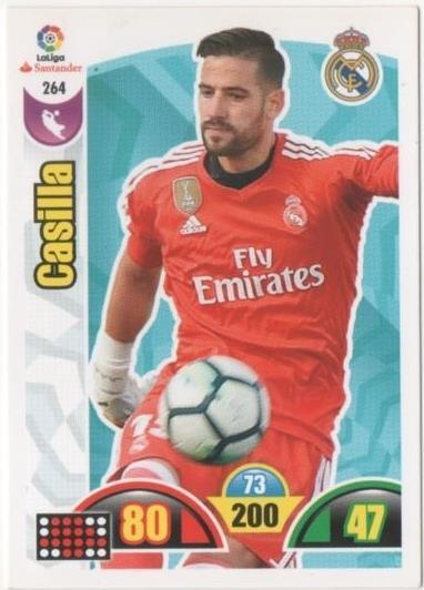 Cromo E00771: Album 2-Trding Car Game 2017-18, Casillas: Real Madrid. Portero