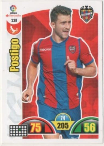 Cromo E00750: Album 2-Trading Car Game 2017-18, Postigo: Levante U.D. Defensa