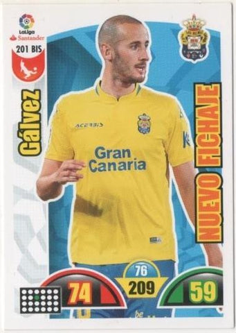 Cromo E00730: Album 2-Trading Car Game 2017-18, Gávez: U.D. Las Palmas. Defensa