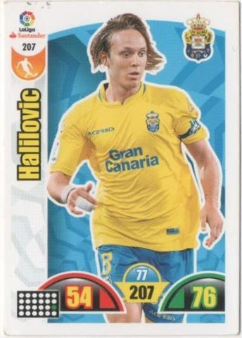 Cromo E00729: Album 2-Trading Car Game 2017-18, Halilovic: U.D. Las Palmas. Medio
