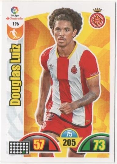 Cromo E00721: Album 2-Trading Car Game 2017-18, Douglas Luiz: Girona F.C. Medio