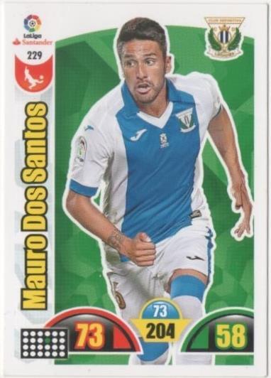 Cromo E00747: Album 2-Trading Car Game 2017-18, Mauro Dos Santos. Defensa