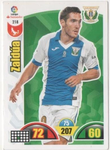 Cromo E00740: Album 2-Trading Car Game 2017-18, Zaldúa: C.D. Leganés. Defensa