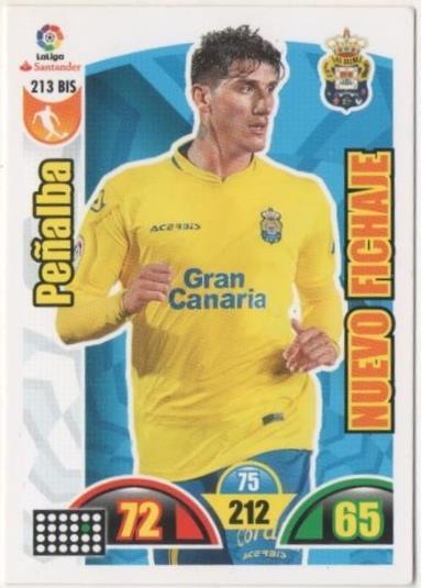 Cromo E00738: Album 2-Trading Car Game 2017-18, Peñalba: U.D. Las Palmas. Medio