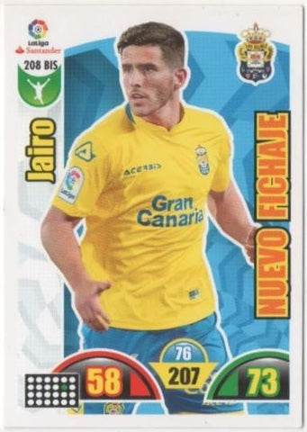 Cromo E00737: Album 2-Trading Car Game 2017-18, Jairo: U.D. Las Palmas. Delantero