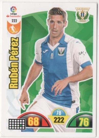 Cromo E00742: Album 2-Trading Car Game 2017-18, Rubén Pérez: C.D. Leganés. Medio
