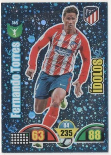Cromo E00840: Album 2-Trading Car Game 2017-18, Fernabdi Torres-ÍDOLOS: At de Madrid. Delantero
