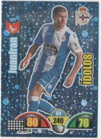 Cromo E00844: Album 2-Trading Car Game 2017-18, Juanfra- ÍDOLOS: R.C.D. La Coruña. Defensa