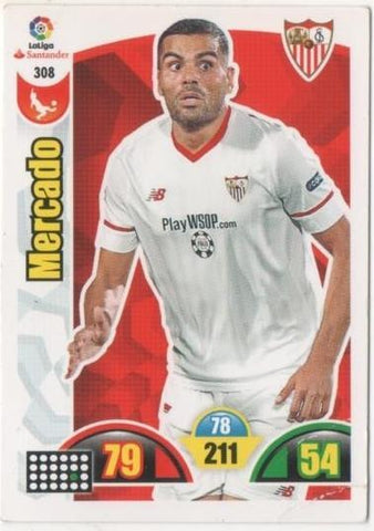 Cromo E00801: Album 2-Trading Car Game 2017-18, Mercado: Sevilla F.C. Defensa. 