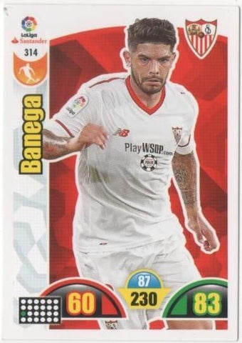 Cromo E00803: Album 2-Trading Car Game 2017-18, Banega: Sevilla F.C. Medio