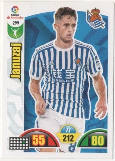Cromo E00794: Album 2-Trading Car Game 2017-18, Januzaj: Real Sociedad. Delantero