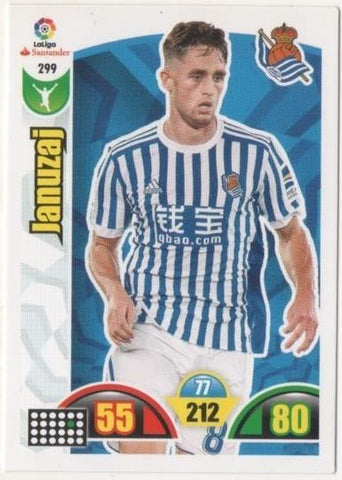 Cromo E00794: Album 2-Trading Car Game 2017-18, Januzaj: Real Sociedad. Delantero