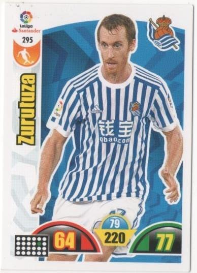 Cromo E00793: Album 2-Trading Car Game 2017-18, Zurutuza: Real Sociedad. Medio