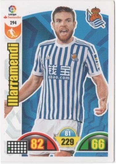 Cromo E00792: Album 2-Trading Car Game 2017-18, Illaramendi: Real Sociedad. Medio