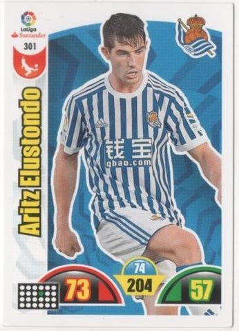 Cromo E00795: Album 2-Trading Car Game 2017-18, Aritz Elustondo: Real Sociedad. Defensa