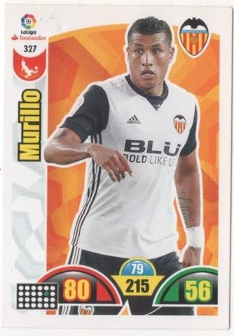 Cromo E00815: Album 2-Trading Car Game 2017-18, Murillo: Valencia C.F. Defensa