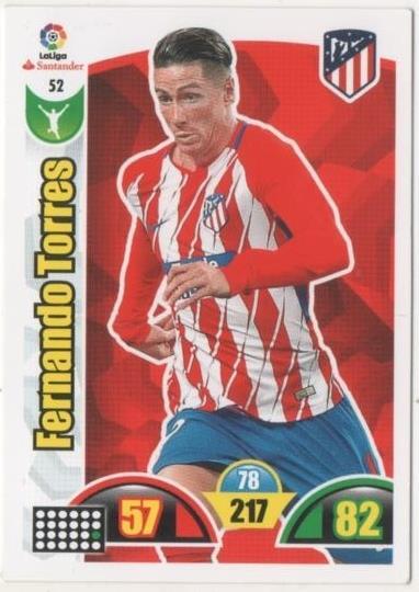 Cromo E00614: Album 2-Trading Car Game 2017-18, Fernando Torres: At.C. Madrid. Delantero