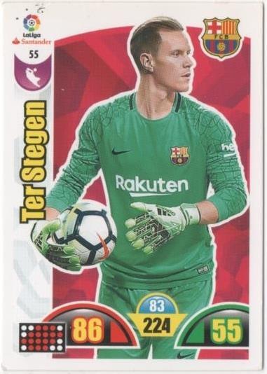 Cromo E00617: Album 2-Trading Car Game 2017-18, Ter Stegen: F.C. Barcelona. Portero