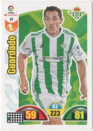 Cromo E00638: Album 2-Trading Car Game 2017-18, Guardado: Real Betis Balonpie. Medio