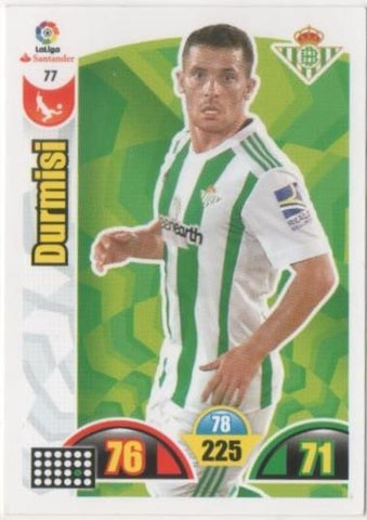 Cromo E00636: Album 2-Trading Car Game 2017-18, Durmisi: Real Betis Balonpie. Defensa