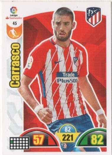 Cromo E00610: Album 2-Trading Car Game 2017-18, Carrasco: At. Madrid. Medio