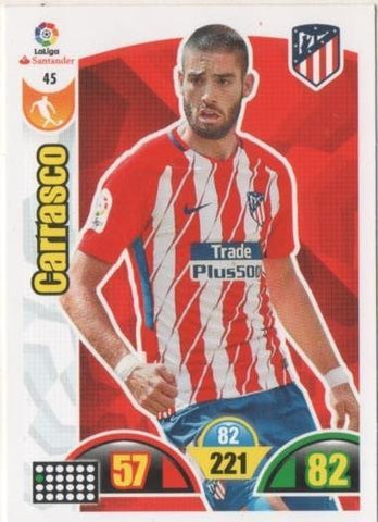 Cromo E00610: Album 2-Trading Car Game 2017-18, Carrasco: At. Madrid. Medio