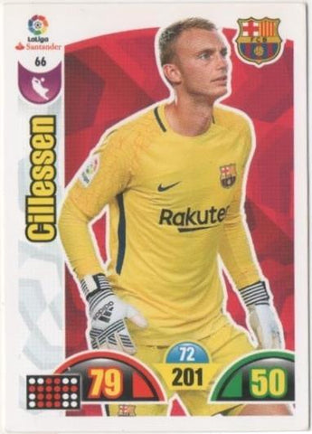 Cromo E00630: Album 2-Trading Car Game 2017-18, Cillessen: C.N.Barcelona. Portero