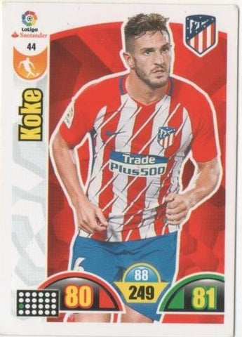 Cromo E00609: Album 2-Trading Car Game 2017-18, KokE At. Madrid. Medio