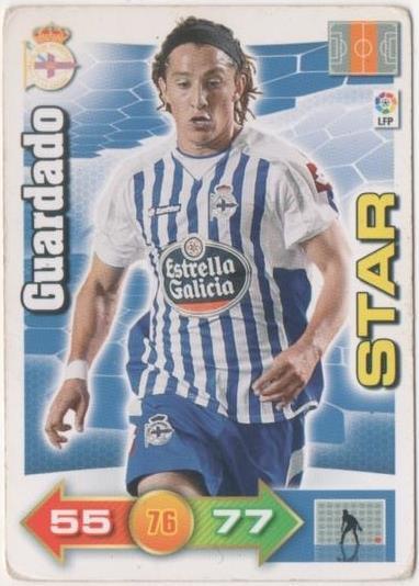 Cromo E00577: Album 2-Trading Car Game 2010-11, Guardado: R.C.D La Coruña. Medio
